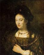 Rembrandt Peale Saskia van Uylenburgh France oil painting artist